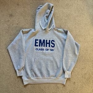 Vintage 1999 emhs senior class hoodie 90s hanes tag